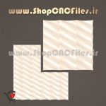 طرح سه بعدی تری دی پنل سی ان سی سنگ