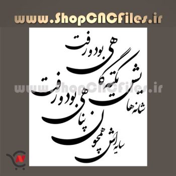 شعر سنگ مزار سایه اش همچون پناهی بود و رفت شانه هایش تکیه گاهی بود و رفت